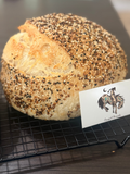 Everything But The Bagel Sourdough Boule